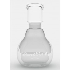 BALAO FUNDO CHATO G.C.JUNTA 24/40 CAP.500ML | UNIGLAS 136.500 # CA