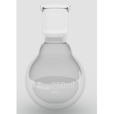 BALAO FUNDO REDONDO G.C.JUNTA 24/40 CAP.250ML | UNIGLAS 146.250 # CA