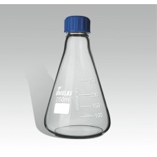 FRASCO ERLENMEYER C/TAMPA ROSCA CAP.100ML | UNIGLAS 164.100 # CA