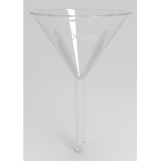 FUNIL ANALITICO LISO HASTE CURTA DIAM.75MM CAP.60ML | UNIGLAS 170.075 # CA