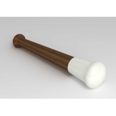 PISTILO EM PORCELANA 245MM COM CABO DE MADEIRA | UNILAB 361.245 # CA