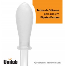 TETINA DE SILICONE PARA PIPETA PASTEUR CAP.1ML | UNILAB 374.001 # CA