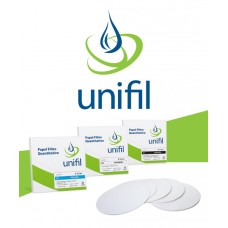 PAPEL FILTRO QUANTITATIVO C40(FAIXA BRANCA)42MM C/100FL | UNIFIL 5040042 # CA