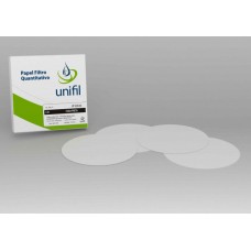 PAPEL FILTRO QUANTITATIVO C41(FAIXA PRETA)150MM C/100FL | UNIFIL 504115 # CA