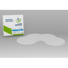 PAPEL FILTRO QUANTITATIVO C42(FAIXA AZUL)70MM C/100FL | UNIFIL 504207 # CA