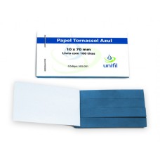 PAPEL DE TORNASSOL AZUL C/100 TIRAS | UNIFIL 505.001 # CA
