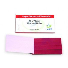 PAPEL DE TORNASSOL VERMELHO C/100 TIRAS | UNIFIL 505.002 # CA