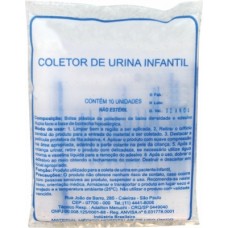 Coletor Infantil | 5465-8 | Sexo UNISEX | Graduação 10 EM 10 ml | Capacidade 100 ml | Estéril NÃO