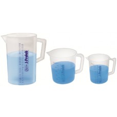 Copo de Becker com Alça e Jarra | Cód. 1386-0 | Capacidade 600 ml | Graduaçao 10 ml | JProlab 1386-0