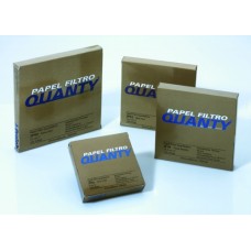Papel de Filtro Quantitativo | 3509-1 | Diâmetro 12,5 cm | Vel. de Filtração(Mét. HERZBERG) 50 s | Cinzas(DIN 54370) 0,00009 g