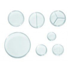 Placas de Petri - Descartáveis | Cód. 0303-8 | Dimensões 60x15mm | Compartimentos s/ divisão | Embalagem Cx. c/560 - pcte c/10 | JProlab 0303-8