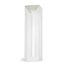 CUBETA EM QUARTZO ES 2 FACES POLIDAS PASSO 10 MM VOLUME 1,7 ML