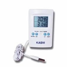 TERMÔMETRO DE TEMPERATURA MÁXIMA E MÍNIMA (IN/OUT) | Kasvi K29-7070