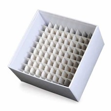 CAIXA FIBRA DE PAPELÃO PARA 100 MICROTUBOS 3 ML A 5 ML