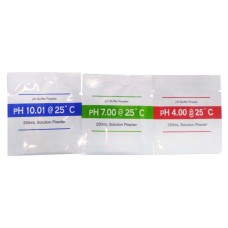 KIT DE TAMPÃO PARA CALIBRAÇÃO DE PHMETRO (PH 4, 7 E 10)