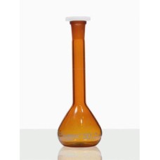 Balão Volumétrico Âmbar Classe A Rolha de Polipropileno Capacidade 30 ml - 91678156
