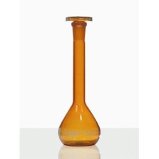 Balão Volumétrico Âmbar Classe A Rolha de Vidro Capacidade 40 ml - 91668166