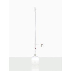 Bureta Automática com Faixa Azul Torneira de PTFE com Frasco 1000 ml ou 2000 ml sem Pera de Borracha Capacidade 10 ml - 9468808