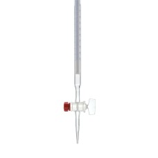 Bureta com Torneira de Vidro Faixa Azul Capacidade 100 ml - 94328247
