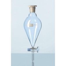 Funil separação squibb (pera) rolha Vidro torneira de PTFE Capacidade 2.000 ml - 2429463