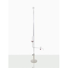 Microbureta com Torneira de Vidro com Base de Polipropileno Capacidade 5 ml - 9456805