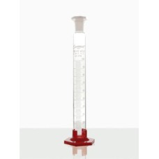 Proveta Graduada de Vidro Classe A Base Hexagonal de Polipropileno com Rolha de Polipropileno Capacidade 50 ml - 91387171